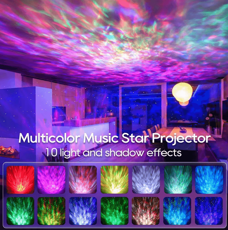 Starry Galaxy Projector LED Night Light