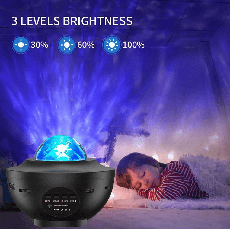 Starry Galaxy Projector LED Night Light