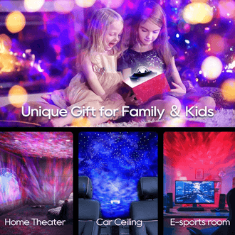 Starry Galaxy Projector LED Night Light