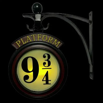 Harry Potter Platform 9¾ Decorative Wall Hanging Night Light