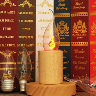 LED Candle Light Retro Bulb - Flickering Flame