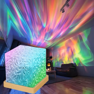 Ocean Wave Water Aurora Lamp Cube