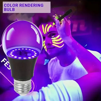 Purple UV LED Light Bulb - 15W