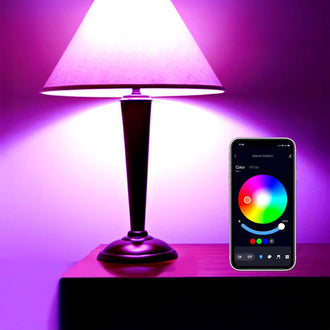 LED Smart Colour Changing Bulb - RGB - Bluetooth Controlled - 15W